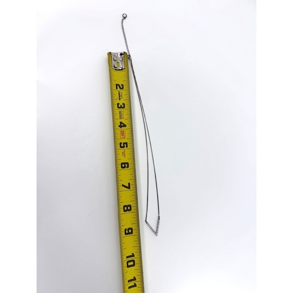 Swarovski Crystal V Pendant‎ Necklace Sterling Silver Chain w/ Gift Box NEW - Picture 6 of 7